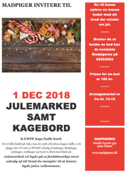 Madpigerne-inviterer til julmarked-01-december-2018